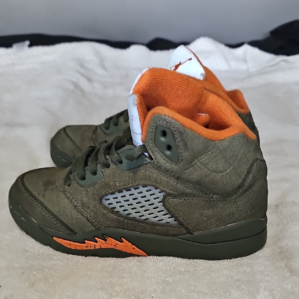 Jordan 5 Retro 'Olive' For Kids
